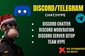 do discord chat telegram chat twitter marketing  telegram moderator