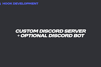 create a professional and fully customized discord server