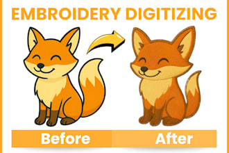 do embroidery logo digitizing design into dst jef and pes