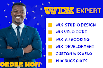 design wix studio velo code wix booking wix velo feature wix ai booking