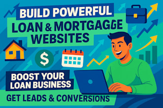build loan website mortgage website business loan, payday loan finance website