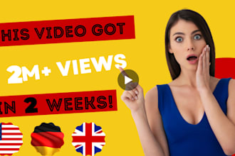 do organic uk usa youtube channel promotion for viral uk usa video view audience
