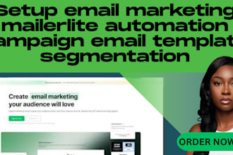do email marketing mailerlite automation  campaign email template segmentation