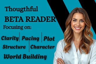 beta read romance fantasy, sci fi, fan fiction novel to provide in line feedback