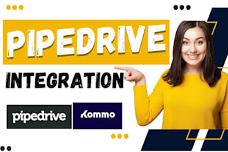 setup, consult, website automation pipedrive kommo CRM integration