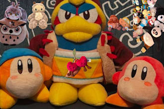 create custom plush stuffed toy, turn photos into cute plushie design, crochet