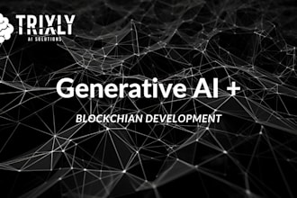 build generative ai applications using blockchain integrations
