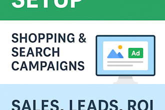 set up and manage your google ads campaign for sales and leads