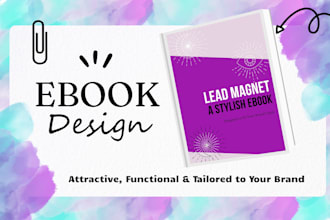 design a professional and stylish ebook using canva