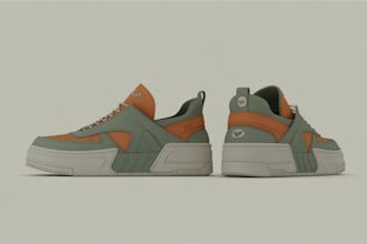 illustrate footwear designs, sneaker boot or sketch shoe designs or tech pack