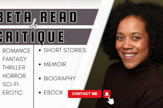 beta read, alpha read, critique your book, developmental editing with feedbacks