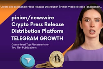 nft promotion get crypto press release published on crypto website telegram ads
