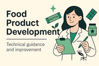 develop or improve your food product with technical formulation support