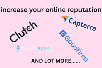 increase the repute of your website with clutch goodfirm g2 sorlist designrush