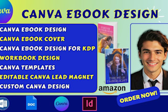 canva ebook design canva ebook cover canva ebook layout lead magnet and template