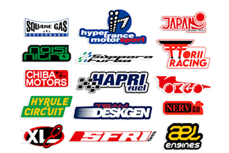 motorsports and motocross racing team or club logo design,poster, studio, artist