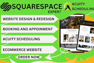 squarespace website design acuity scheduling squarespace redesign