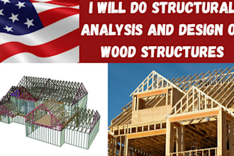 do architectural wood, steel and concrete structural design, structural engineer
