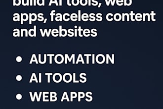need powerful tools, automated systems or a stunning website