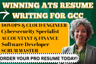 write resume for IT analyst cybersecurity finance business management gulf jobs