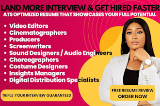 write producers, screenwriters, audio engineer, designers, entertainment resume
