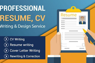 create your mid career resume, cover letter, and linkedin