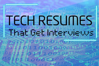rewrite your resume to help you land a role in big tech