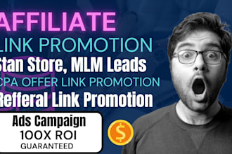 promote affiliate link MLM sales funnel cpa offer crypto project get 10k signup