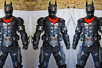 print wearable 3d cosplay creation full knight armor  model halloween 3d mask