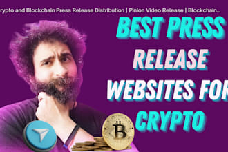 crypto marketing ico ieo defi nft by crypto press release publication telegram