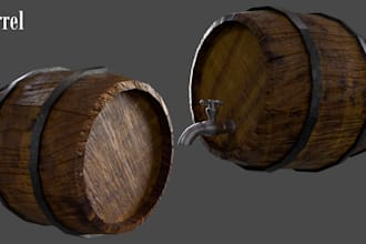 create 3d assets for mobile games