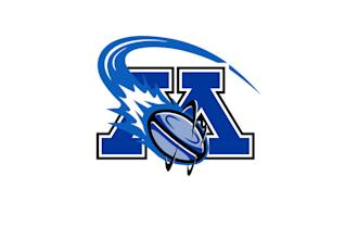 create cool swag high school rugby team logo