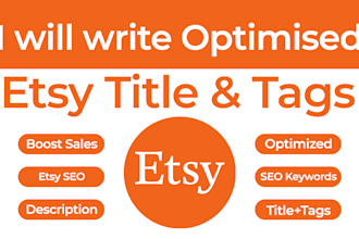 write SEO title tags for your etsy listing