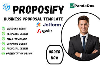 design proposify, pandadoc, proposal template design