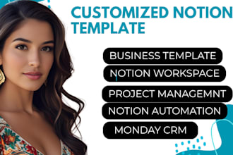 build a custom notion dashboard, aesthetics crm planner clickup, workflow