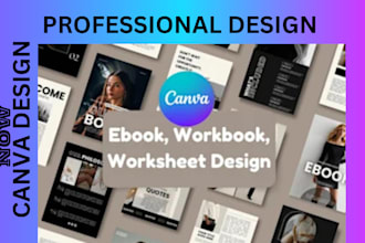 do canva ebook, amazon kdp book planner design ebook layout design in canva