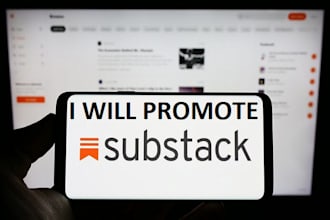 do organic substack promotion, substack newsletter, substack page link promotion