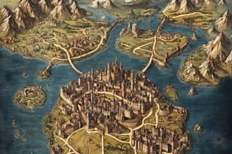 create a custom map for a world, city, town, or dungeon