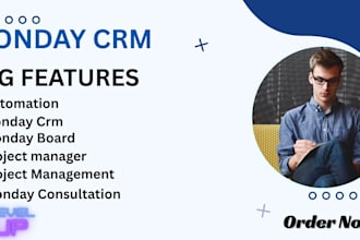 setup, customize and automate your monday crm for project management