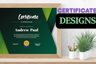 do professional certificate design appreciation diploma certificate design