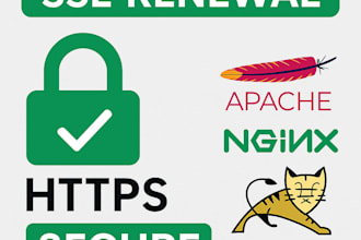renew and install SSL tls certificate on apache, nginx or tomcat