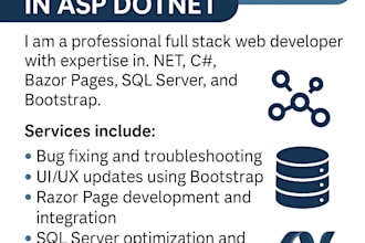 fix or update your existing web application in asp dotnet