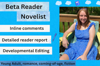 beta read and dev edit your ya novel