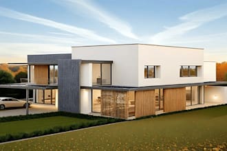 design backyard front yard garden pool patio deck terrace 3d landscape rendering