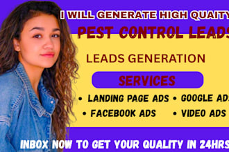 commercial pest control leads pest control google campaign facebook ads video ad