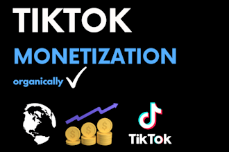 do complete tik tok monetization organically in creator rewards program