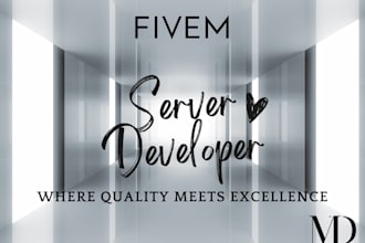 dev, create, fix or optimize your fivem esx server
