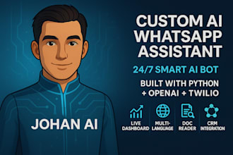 create a custom ai whatsapp assistant with openai and live dashboard