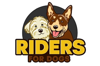 design modern dog rescue logo with free unlimited modifications