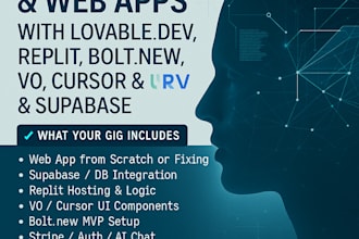 build lovable replit website bolt new mvp lovable dev saas fix web app v0 cursor